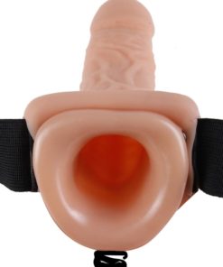 Strap On Barbati cu Vibratii Fetish Fantasy Hollow 30 cm