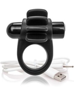 Inel pentru erectie cu vibratii Skooch reincarcabil prin USB