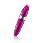 vibrator mic sub forma de ruj Mia Luxury Lipstick roz