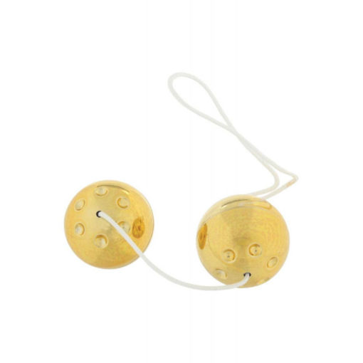 Bile gheise Gold Ben Wa Balls - imagine 2