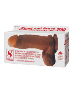 Dildo realistic cu ventuza Stong and Brave Man