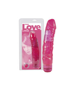 Vibrator realistic Pink Love Large