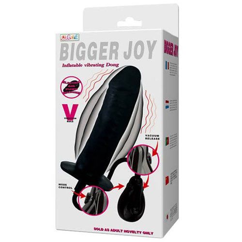 vibrator gonflabil Bigger Joy Inflatable Penis Lybaile ambalaj