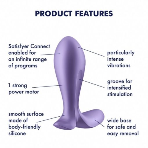 Butt plug Intensity Purple - imagine 4