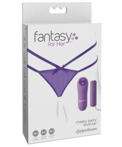 Chilotei Vibratori cu Telecomanda Wireless Cheeky Panty Thrill-Her ambalaj