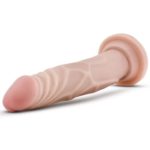 Dildo Realistic Dr Skin cu Ventuza flesh