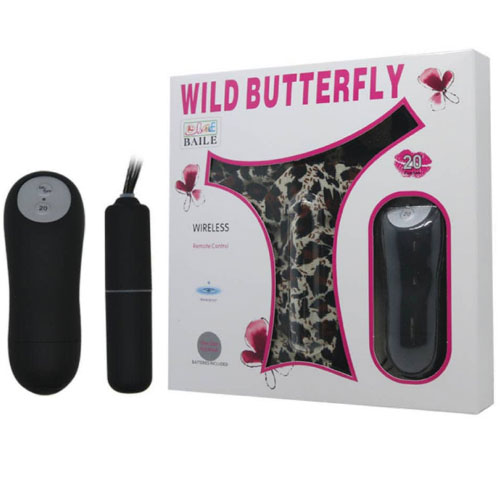 Stimulator Clitoris Wild Butterfly Chiloti cu Vibratii Wireless