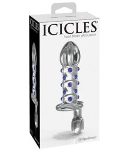 Butt plug de sticla Icicles ambalaj