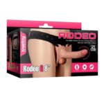 Strap On Barbati Rodeo G din Silicon Moale 19 cm