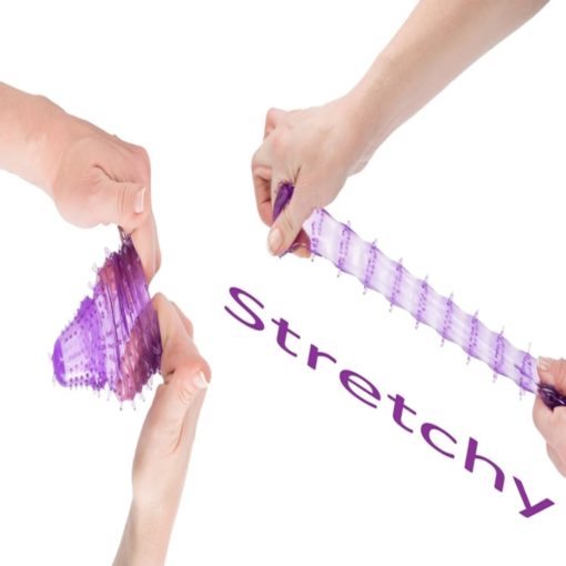 Manson Penis Super Stretch Lilac Silicone Sleeve 15 cm
