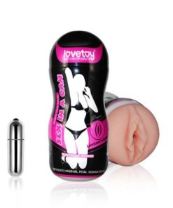 Masturbator Sex In A Can cu Vibratii