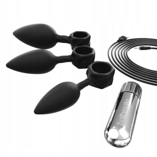 Set 3 Butt Plug Anal Training Vibe Bathmate