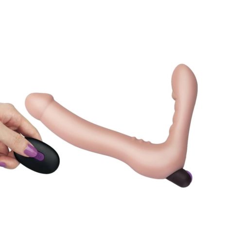 Strap On Vibrator Rechargeable Joy 20 cm