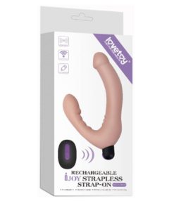 Strap On Vibrator Rechargeable Joy 20 cm