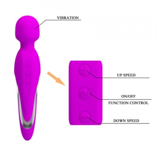 Vibrator de Masaj Pretty Love Mortimer 25 cm