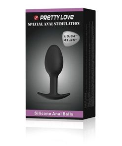 Butt Plug Heavy Balls Silicone