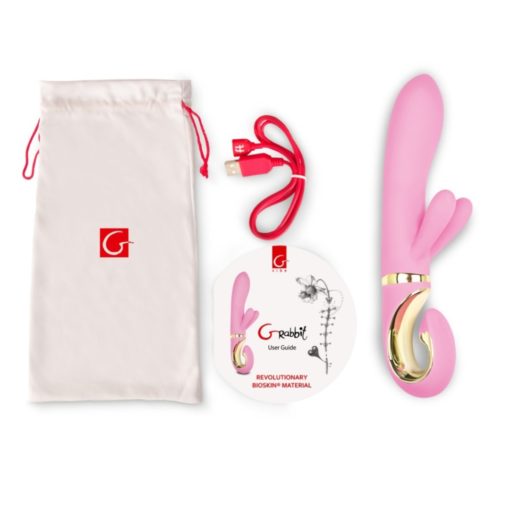 Vibrator Grabbit Candy Pink G-Vibe 22 cm