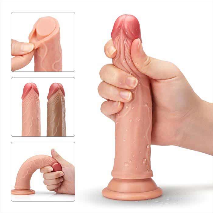 Dildo din piele cibernetica - mai bun decat un penis real!