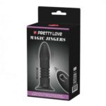 Butt Plug Pretty Love Magic Jingers Black