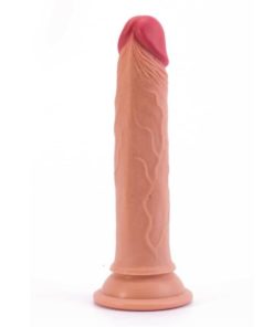 Dual Layered Platinum Silicone Cock