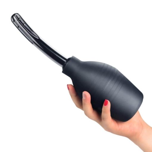 Irigator Anal Bondage Fetish Deluxe Douche Black 3