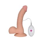 Vibrator Realistic Cu Telecomanda The Ultra Soft Dude 8.8 inch