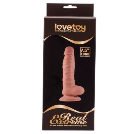 Dildo Realistic cu Ventuza Real Extreme 19 cm