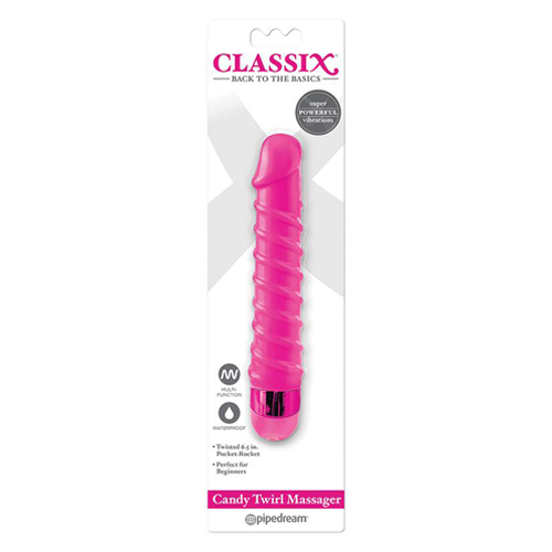 Vibrator Masaj Classix Candy Twirl 2
