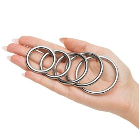 Set Inele Penis Bad Kitty Set of 5 Metal Rings 1