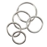 Set Inele Penis Bad Kitty Set of 5 Metal Rings