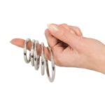 Set Inele Penis Bad Kitty Set of 5 Metal Rings