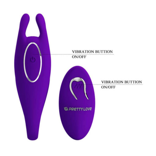 Stimulator Clitoris Pretty Love Bill Purple - imagine 2