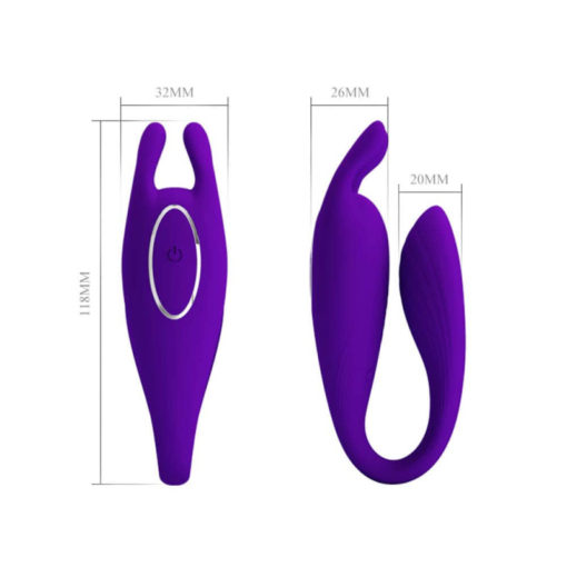 Stimulator Clitoris Pretty Love Bill Purple - imagine 8