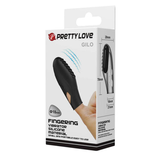 Stimulator clitoris Pretty Love Gilo Black