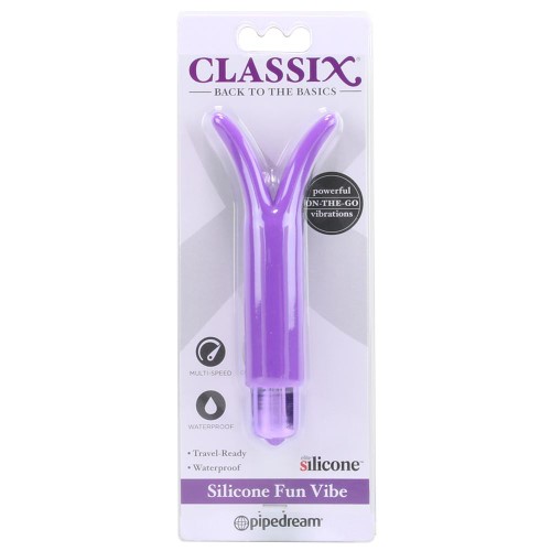 Vibrator Classix Silicone Fun Vibe Purple 2