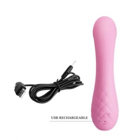 Vibrator Rabbit Pretty Love Ron Baby Pink 1