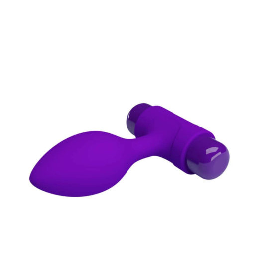 Butt Plug cu Vibratii Pretty Love Vibra Purple - imagine 5