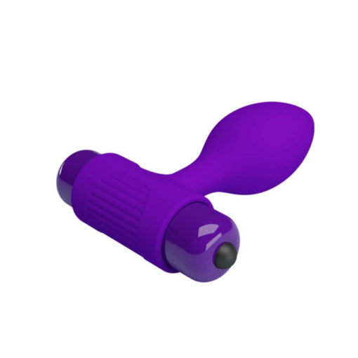 Butt Plug cu Vibratii Pretty Love Vibra Purple - imagine 2