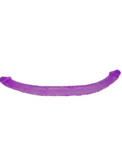 Dildo Dublu Double Dong Purple Debra