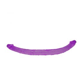 Dildo Dublu Double Dong Purple Debra