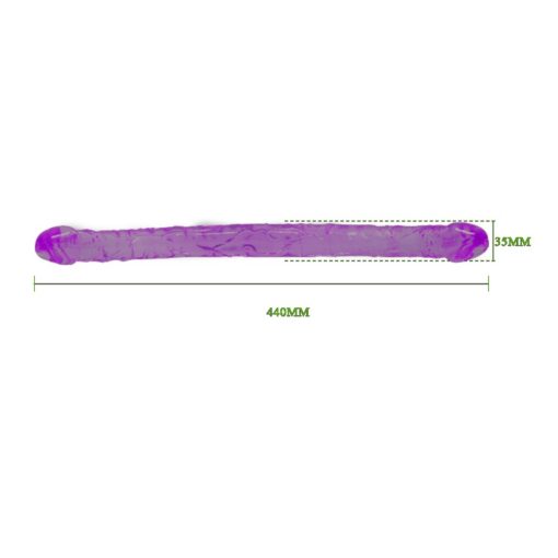 Dildo Dublu Double Dong Purple Debra jucarii erotice