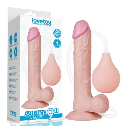 Dildo cu Ejaculare Squirt Extreme Flesh 9 inch