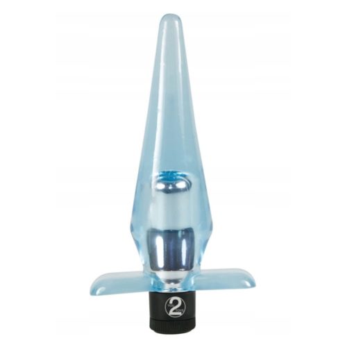 Dop Anal cu Vibratii Anal Blue Orion 11 cm