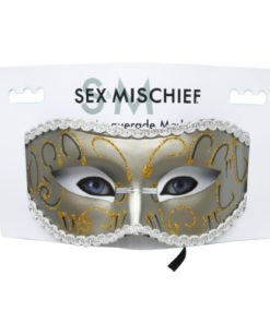 Masca Fetish Grey Masquerade Masker