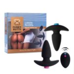 Set Butt Plug Cuplu FunkyButts Remote Controlled sex shop
