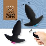 Set Butt Plug Cuplu FunkyButts Remote Controlled sex shop online romania