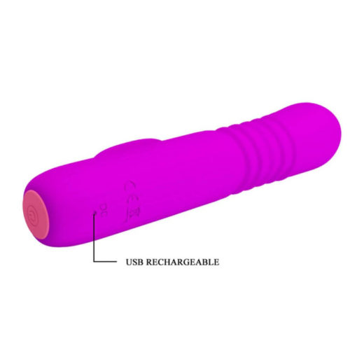Vibrator Rabbit Pretty Love Leopold Purple - imagine 4