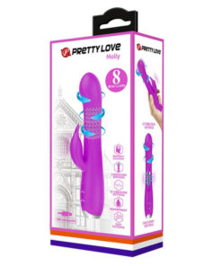 Vibrator Rabbit Pretty Love Molly Purple