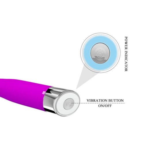 Vibrator punctul G Pretty Love John Purple jucarii sex