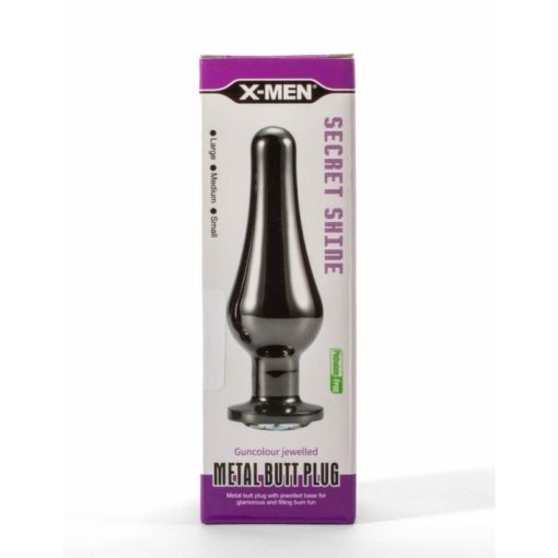 Butt Plug Secret Shine Gun Colour Metal S